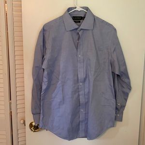 Ralph Lauren blue long sleeve casual shirt